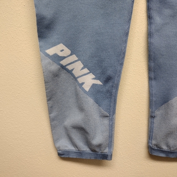 Pink Victoria's Secret Cool & Comfy high waisted seamless leggings size L - Picture 5 of 11